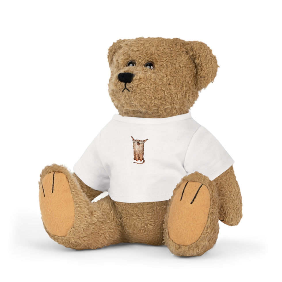 Thumbnail:  Ukrainian Friends Plush Toy with T-Shirt to donate to a Ukrainian child.