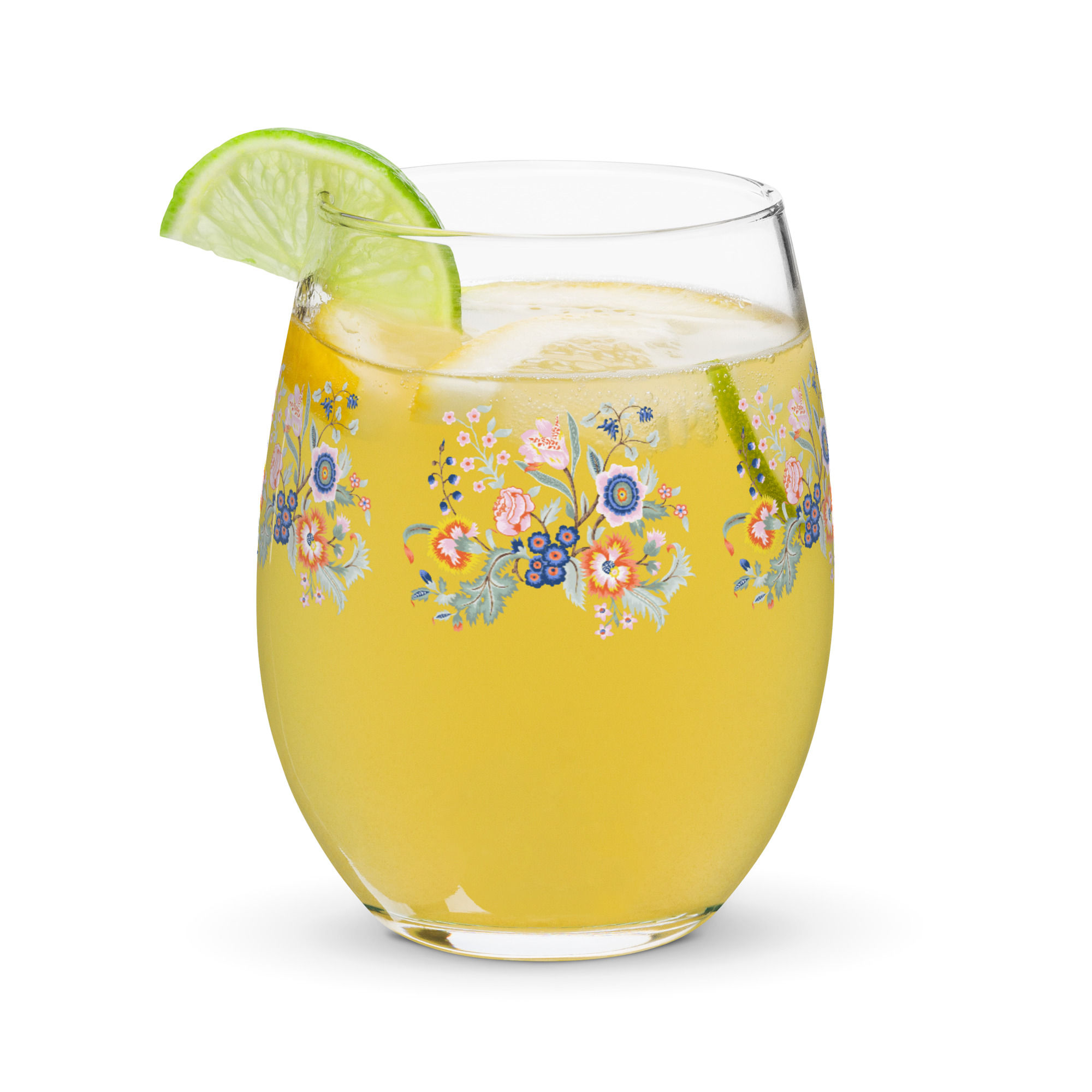 Cashmere Bouquet Stemless glass