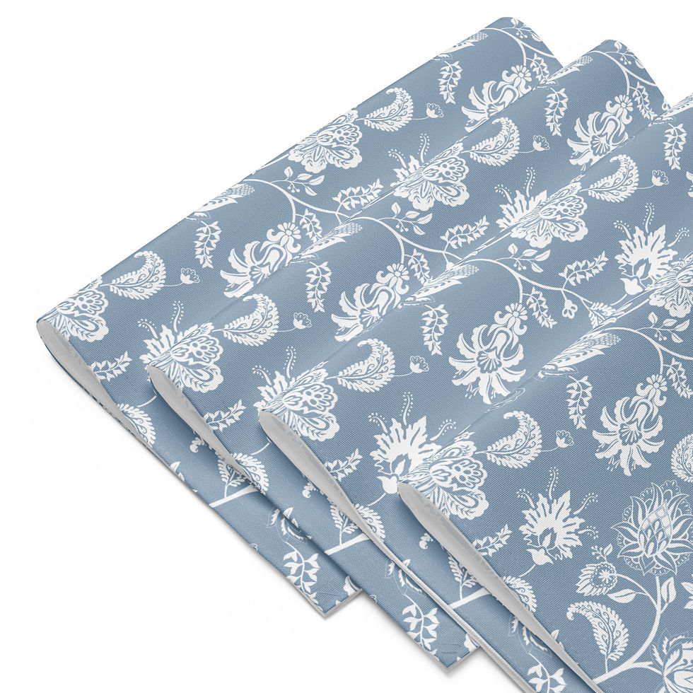 Thumbnail: Dempsey Blue Placemat Set