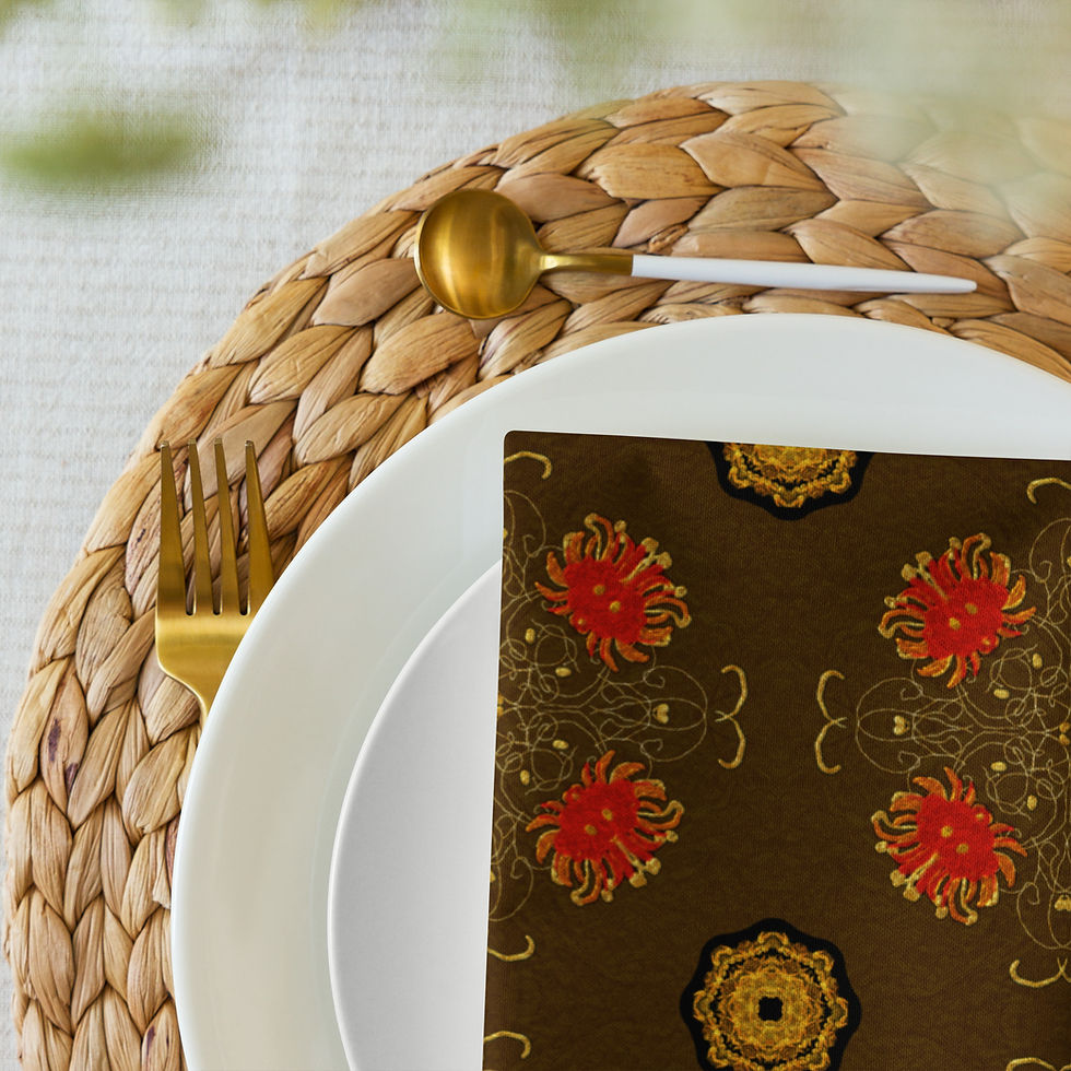 Thumbnail: Earth Colors Cloth napkin set