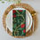 Thumbnail: Holiday Colors Garland Cloth napkin set