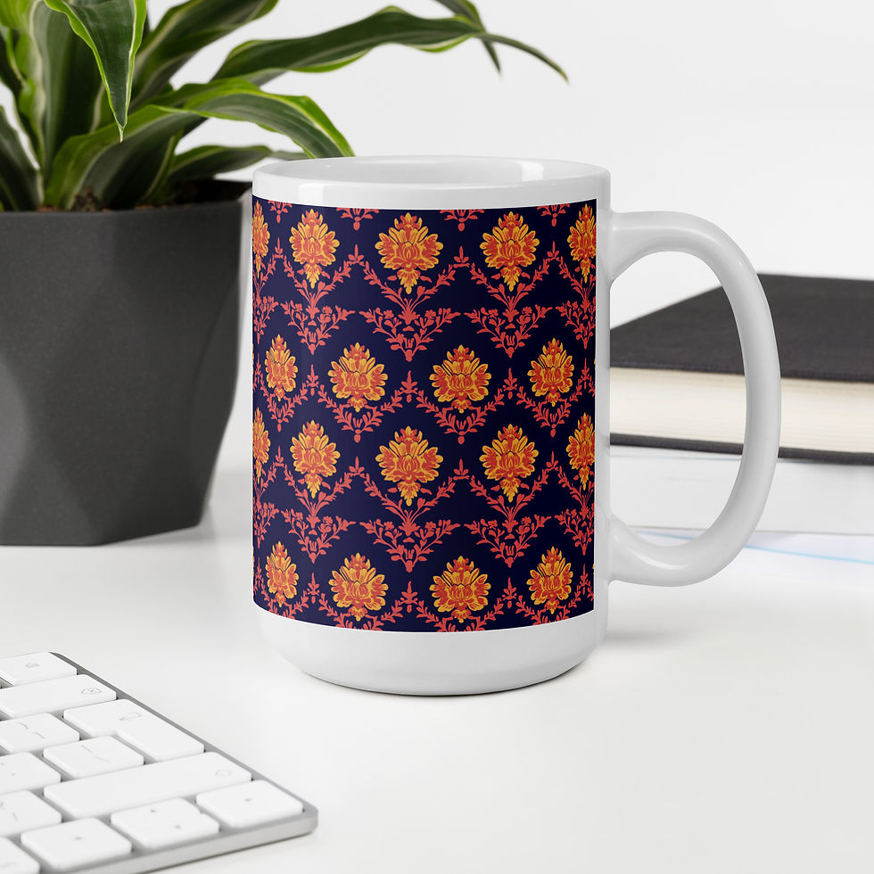 Thumbnail: Indus Valley Hues glossy mug