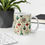 Thumbnail: Retro Holiday Ornaments glossy mug