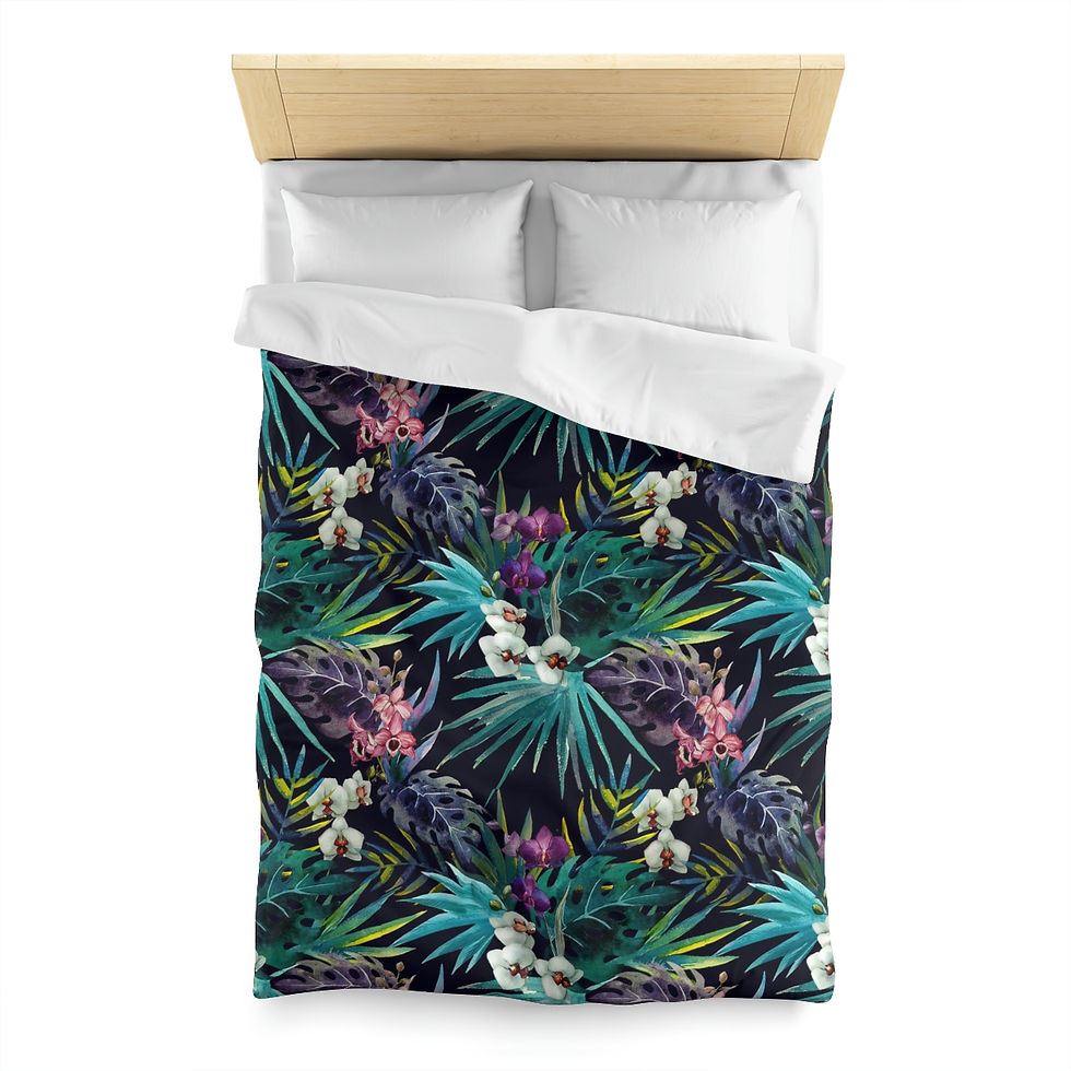 Thumbnail: Tropicana Microfiber Duvet Cover