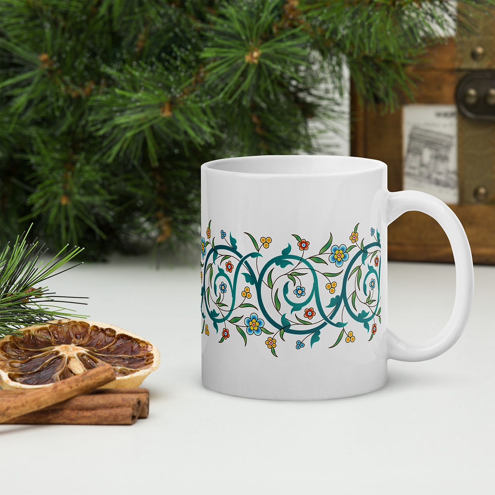 Thumbnail: White glossy mug