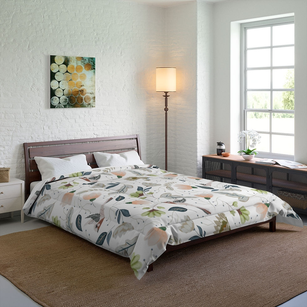 Thumbnail: Ukrainian Bird Garden Comforter