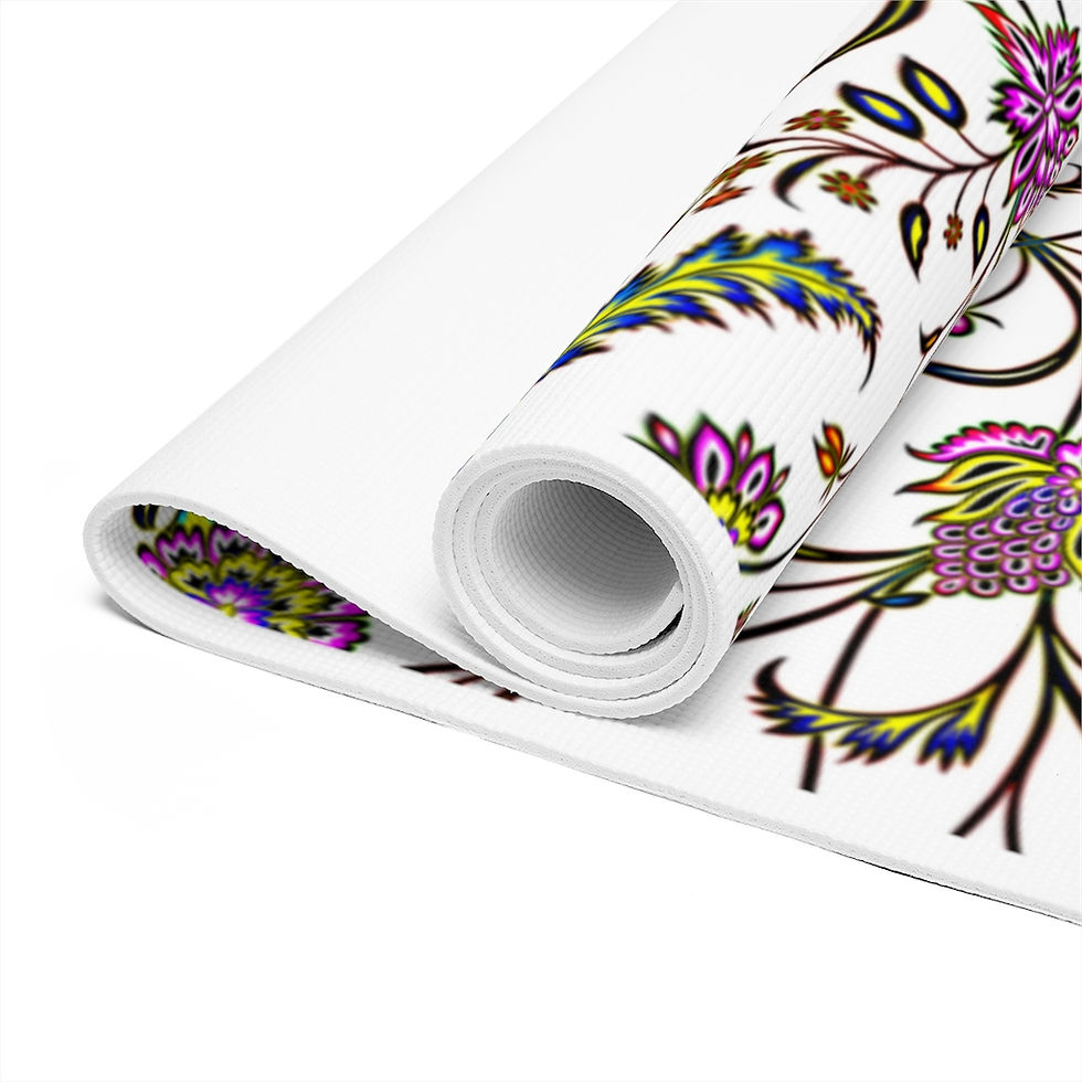 Thumbnail: Teala Vines Foam Yoga Mat