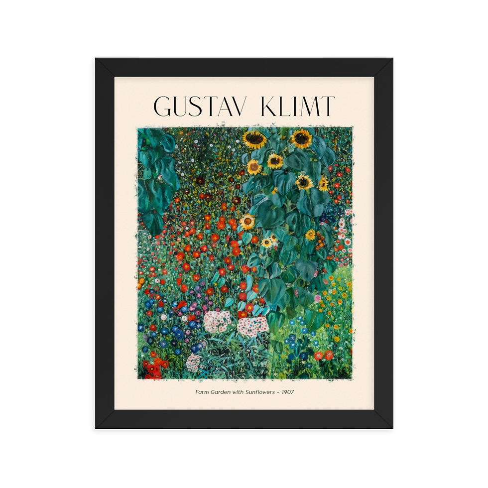 Thumbnail: Gustav Klimt "Garden with Sunflowers"