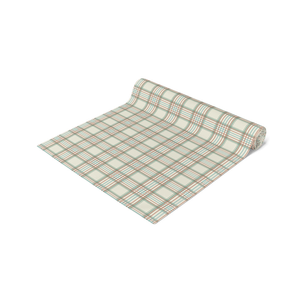 Thumbnail: Plaid Table Runner, Cozy Holiday Dining