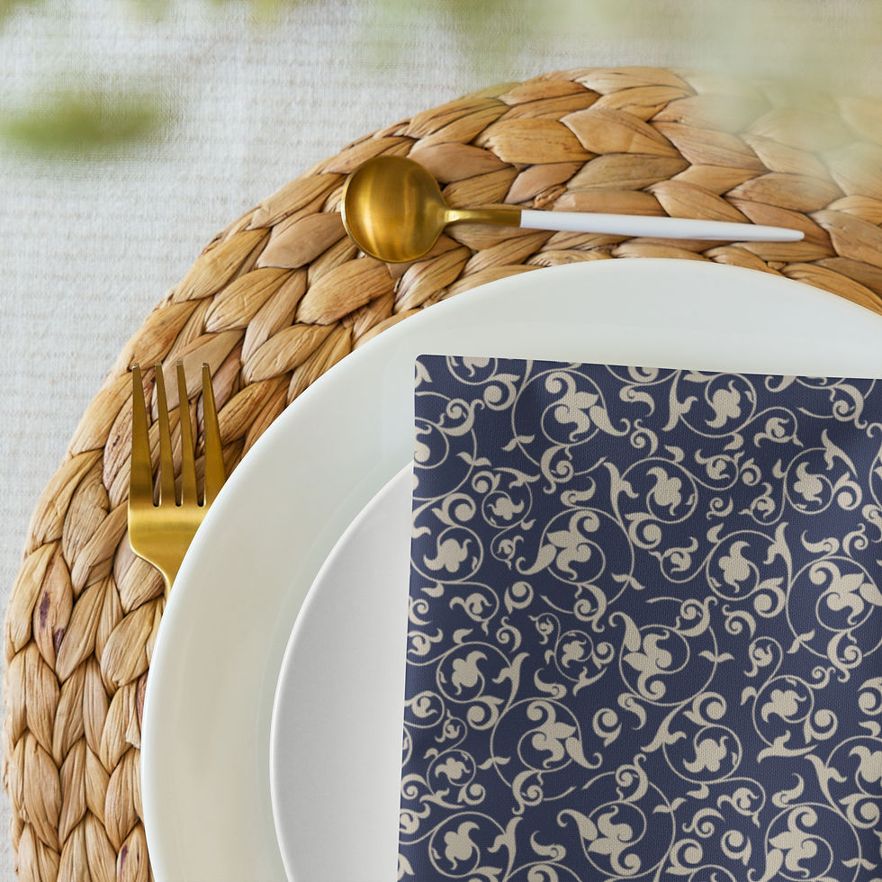 Thumbnail: Baroque Cloth napkin set