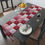 Thumbnail: Christmas Quilt Patchwork Print Table Runner for Holiday Dining