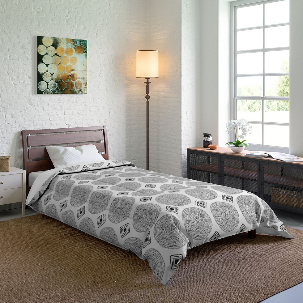 Thumbnail: Circles and Shapes  Comforter