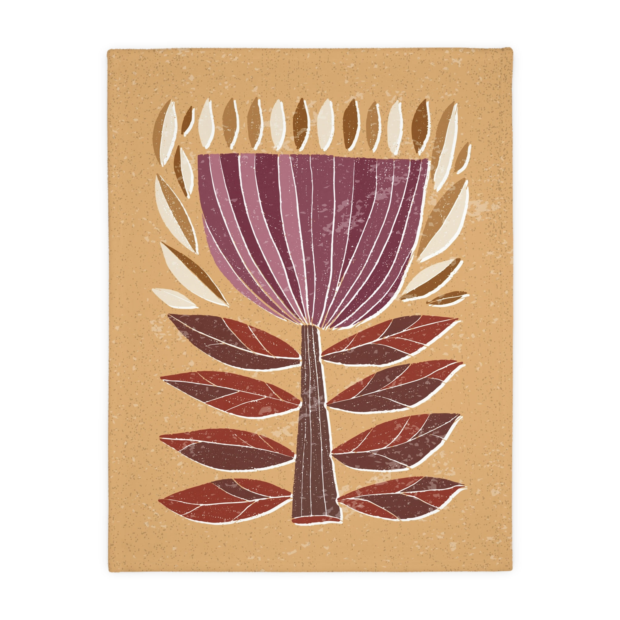 Velveteen Microfiber Blanket (Two-sided print)