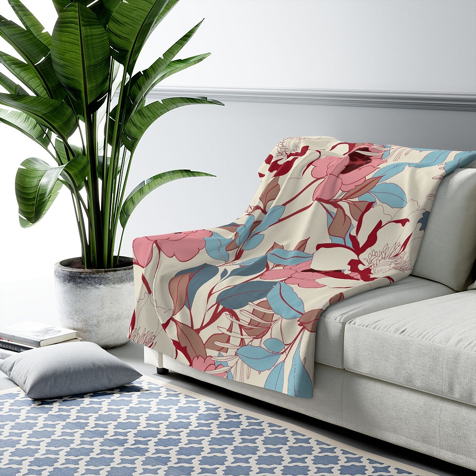 Thumbnail: Dia Sherpa Fleece Blanket