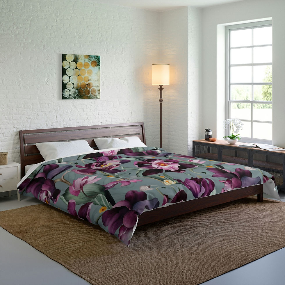 Thumbnail: Purple Iris Comforter