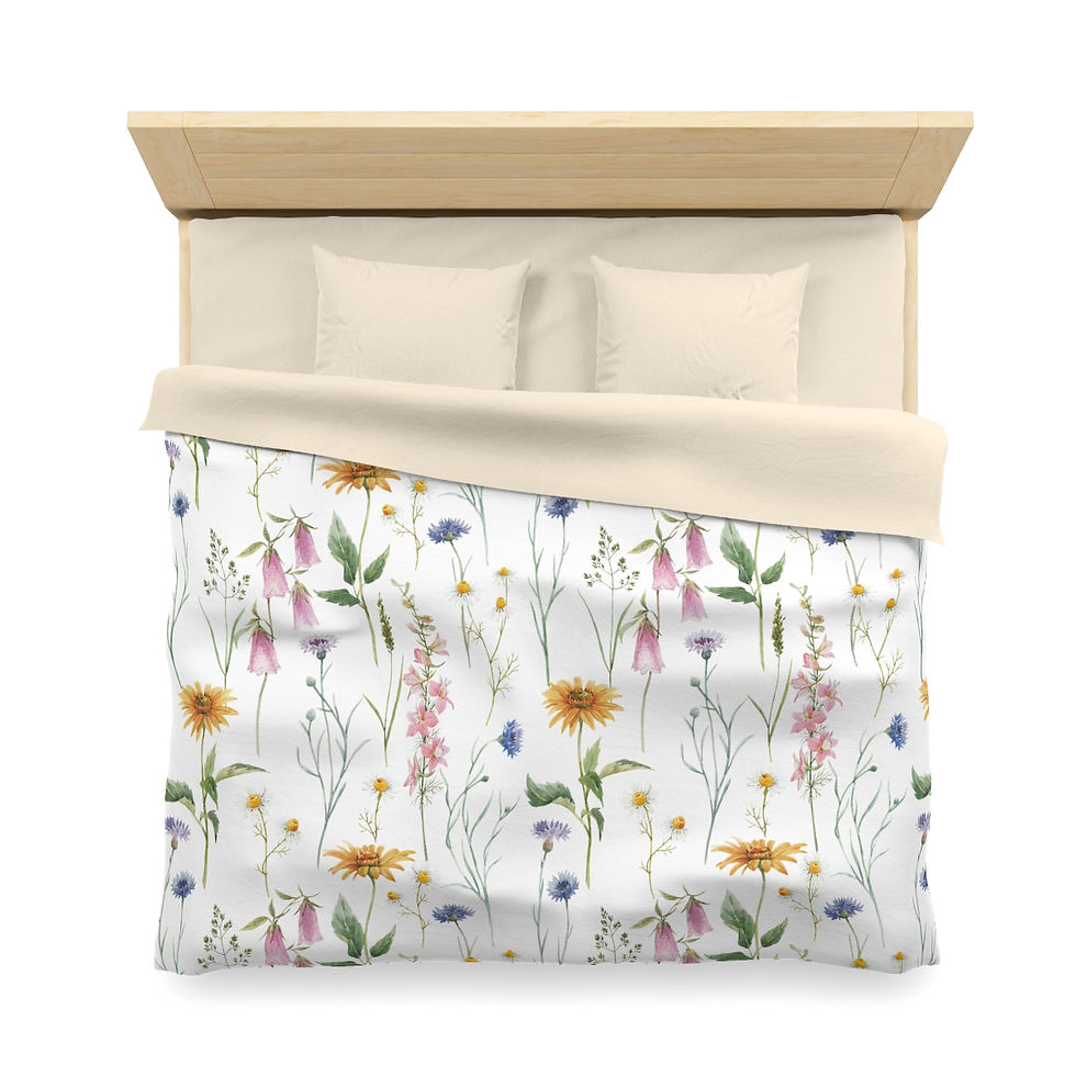 Thumbnail: New Spring Microfiber Duvet Cover