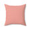Thumbnail: Beautiful Watercolor Irises (Peach) Spun Polyester Square Pillow