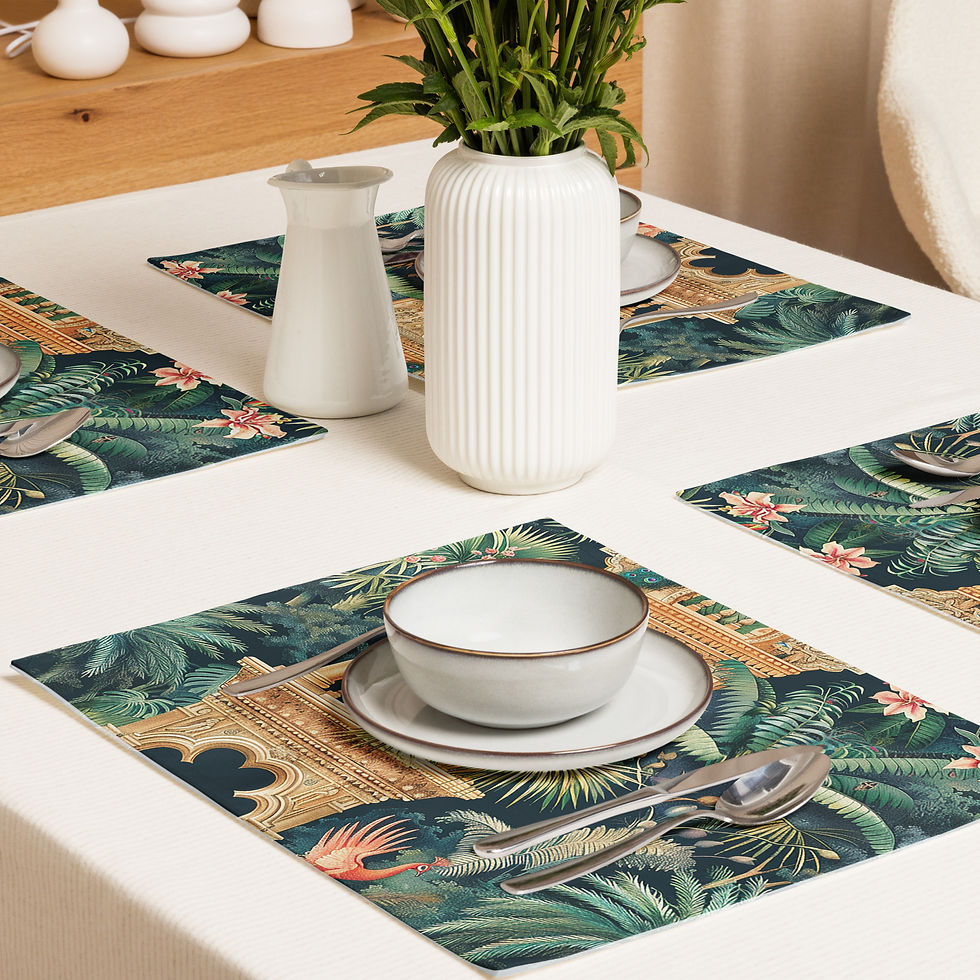Thumbnail: Patel's Garden Placemat Set