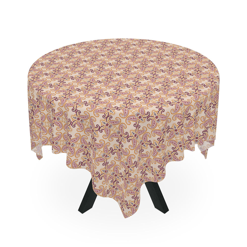 Thumbnail: Tealee Chic Floral Tablecloth