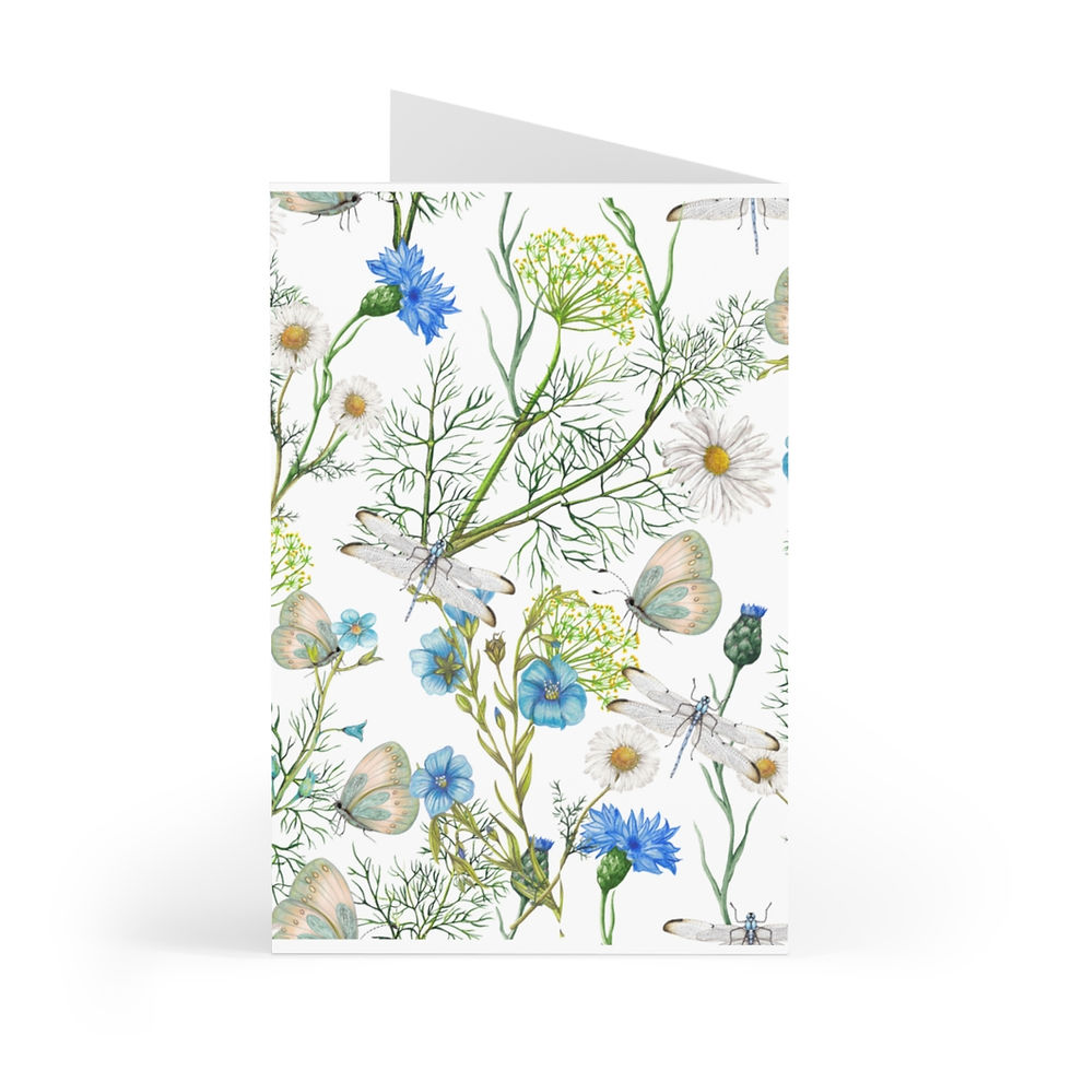 Thumbnail: Botanica Greeting Cards (7 pcs)