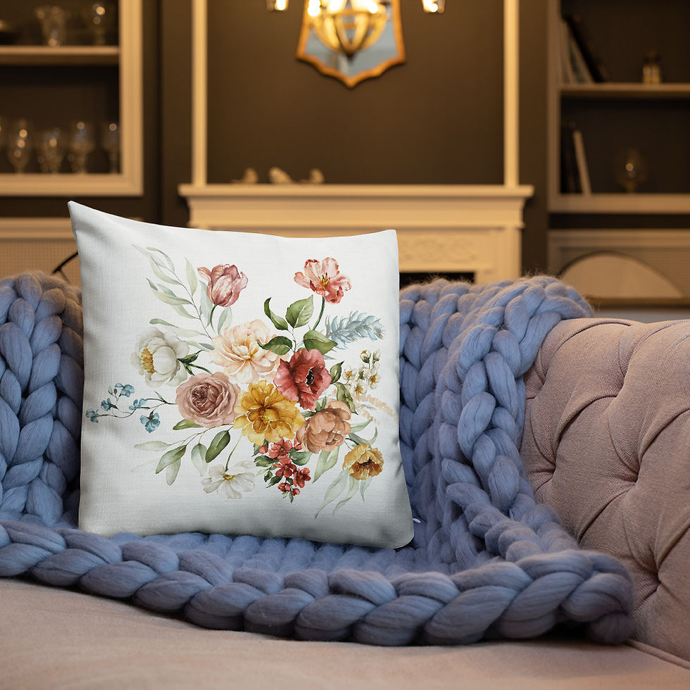 Thumbnail: Springtime Splendor Premium Pillow