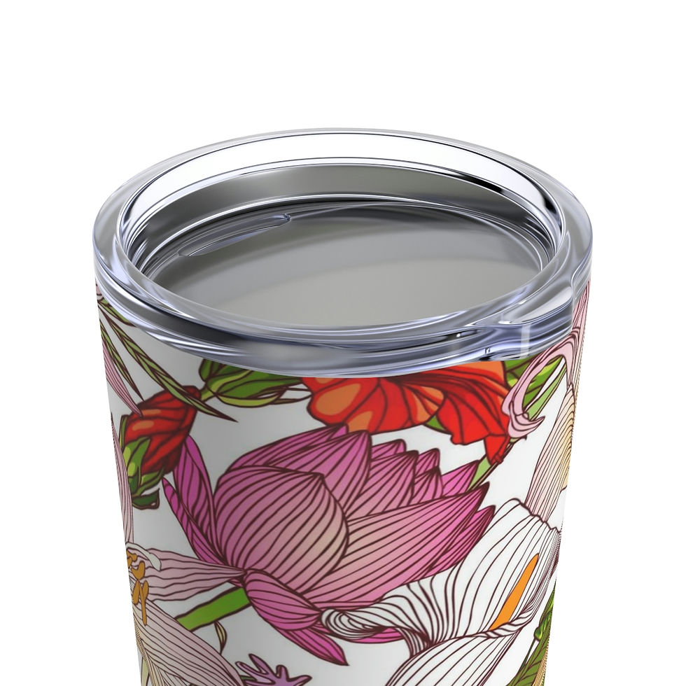 Thumbnail: Copy of Pastel Garden Tumbler 20oz