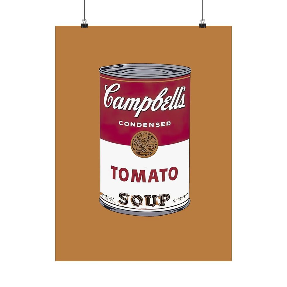 Thumbnail: Tomato Soup Matte Vertical Posters