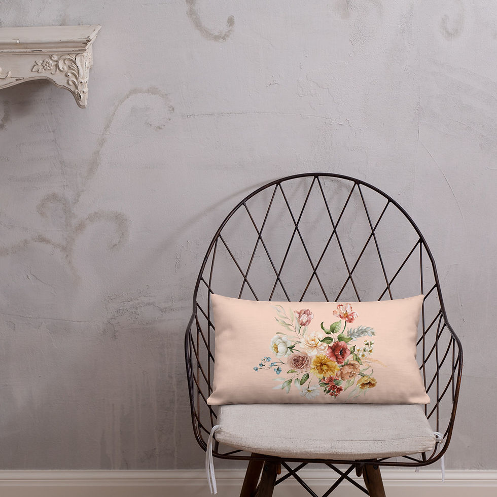Thumbnail: Springtime Splendor (Cinderella) Premium Pillow 