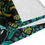 Thumbnail: Persian Black Table Runner — Teal & Gold Mandala Cotton-Poly