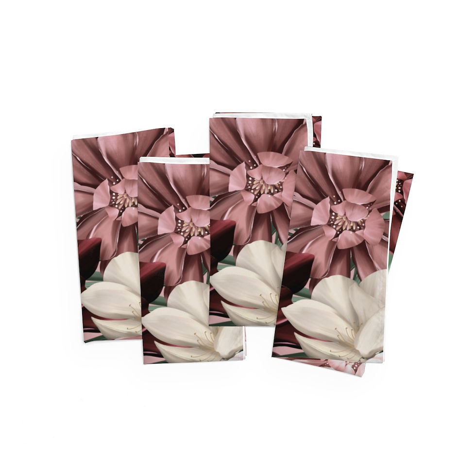Thumbnail: Early Spring Red (Pink)Napkins