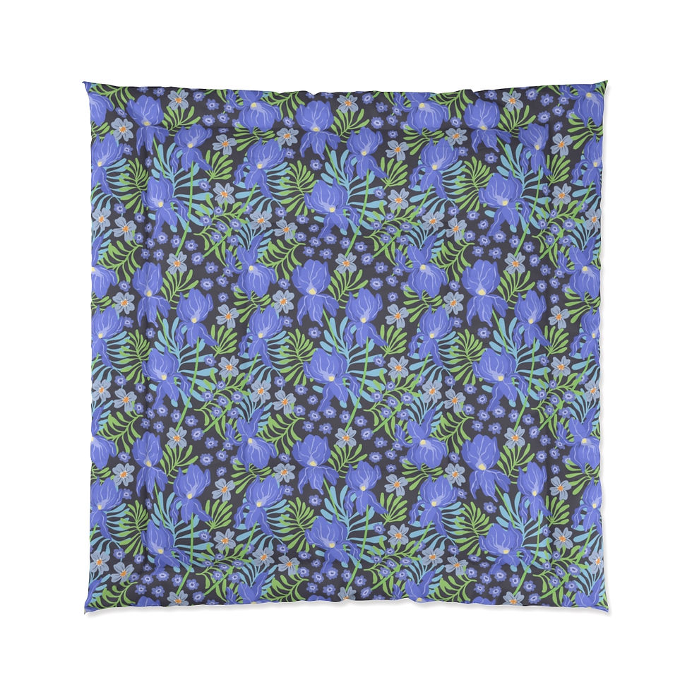 Thumbnail: Vivid Blue Comforter