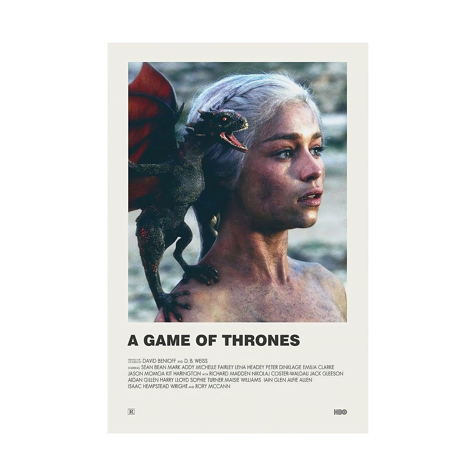 Thumbnail: GAME OF THRONES Matte Vertical Posters