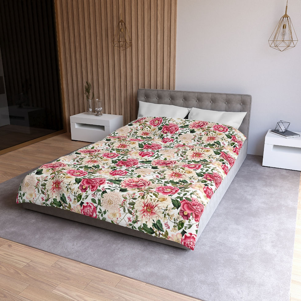 Thumbnail: Secret Garden Microfiber Duvet Cover