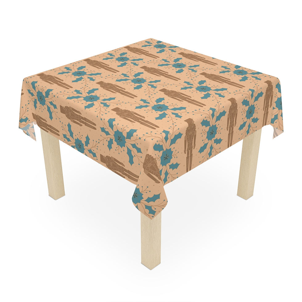 Thumbnail: Nutcracker Gold Tablecloth