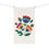 Thumbnail: Colorful Folk Floral Tea Towel – Bright Embroidered Bouquet Kitchen Towel