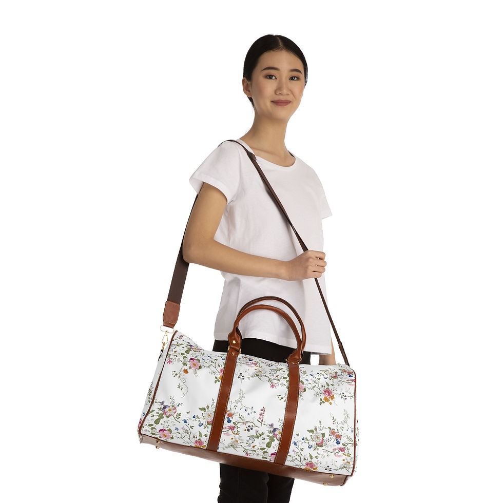 Thumbnail: Tree of Life Pattern Waterproof Travel Bag