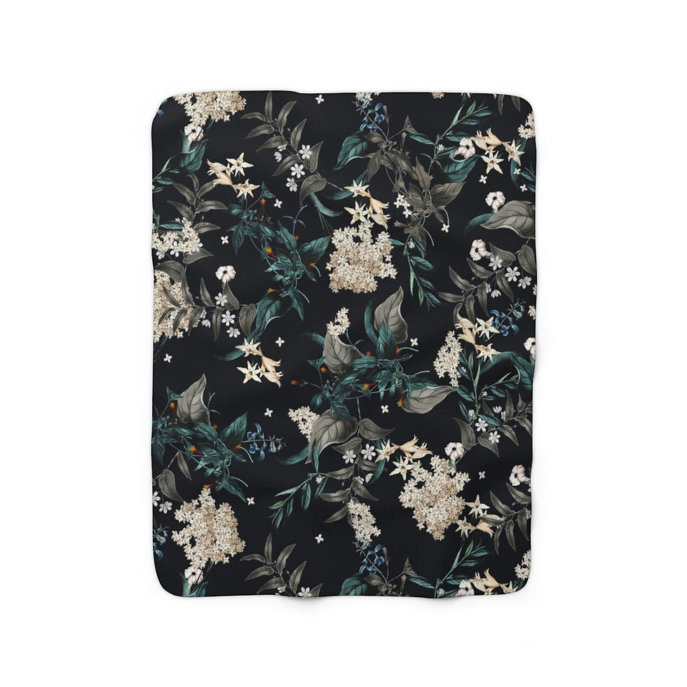 Thumbnail: Essence Midnight Sherpa Fleece Blanket