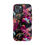 Thumbnail: Magnetic Tough Phone Case — Neon Tropical Butterflies on Black