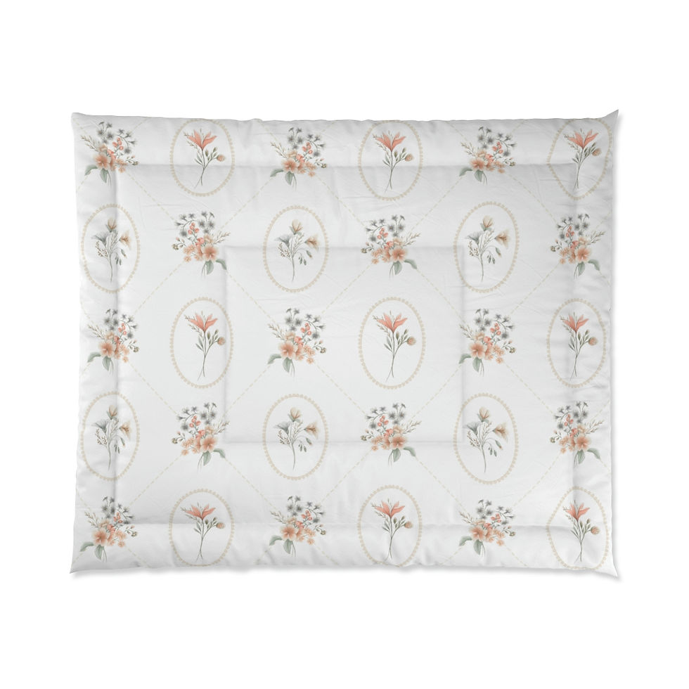 Thumbnail: Delicate Floral (1) Comforter