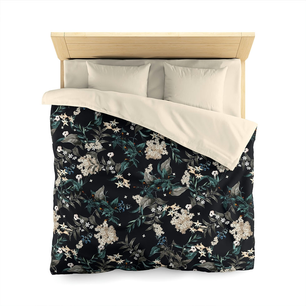 Thumbnail: Essence (Midnight) Microfiber Duvet Cover