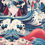 Thumbnail: Japanese Seas Weaved  Men's Hawaiian Shirt 