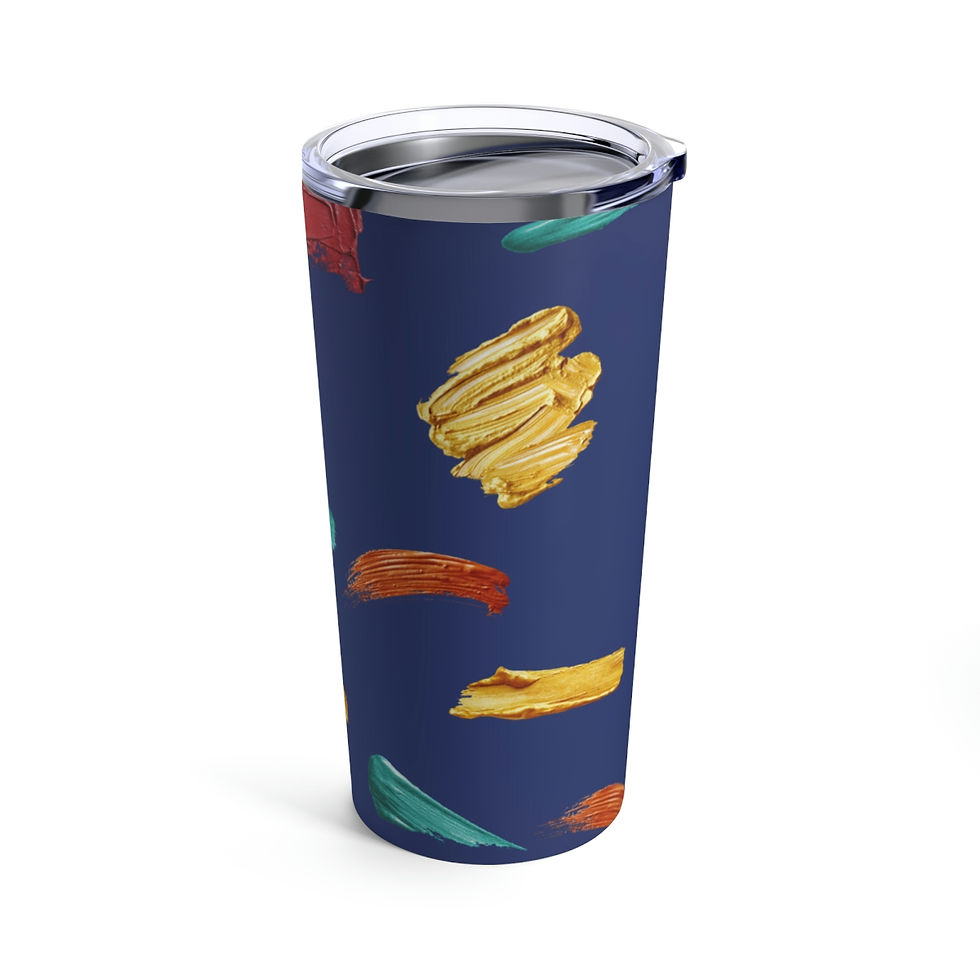 Thumbnail: Paint Strokes  Tumbler 20oz