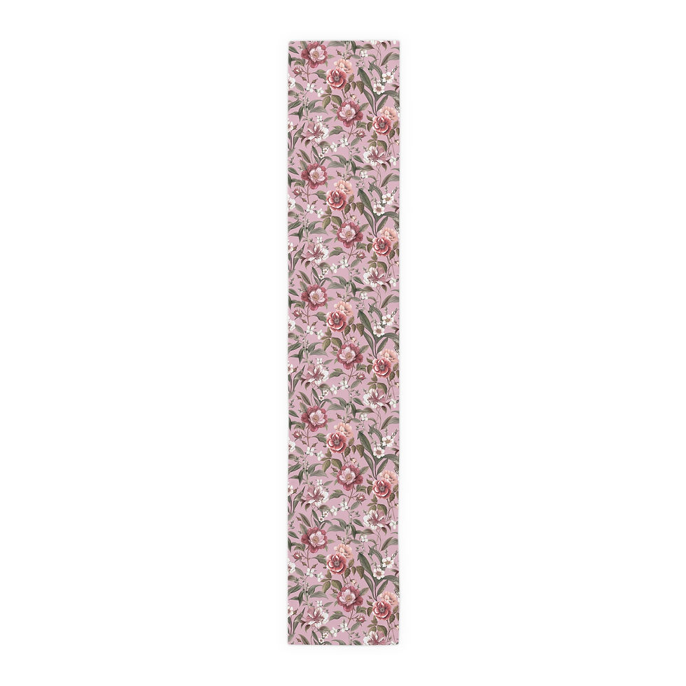Thumbnail: Spring Pink Vintage Table Runner