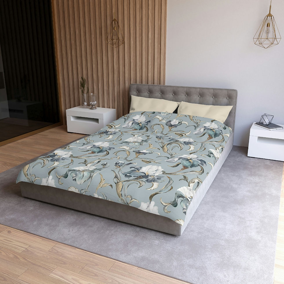 Thumbnail: Lily Microfiber Duvet Cover