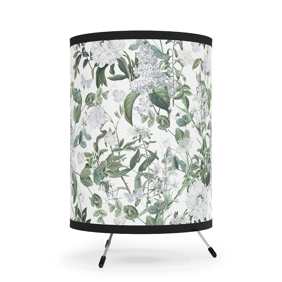Thumbnail:  Lush Green  Tripod Lamp 