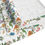 Thumbnail: Pichwai Design (White) Floral Cotton or Poly Table Runner 