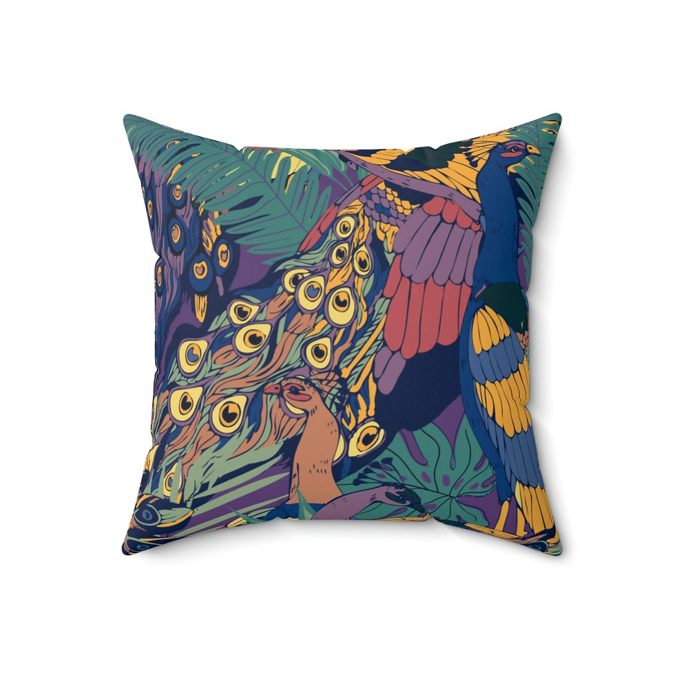 Thumbnail: Diana Spun Polyester Square Pillow