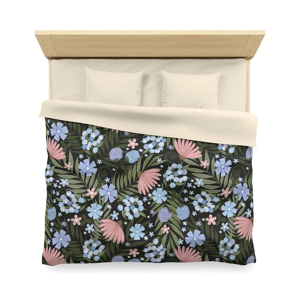 Thumbnail: A Beautiful Spring Microfiber Duvet Cover