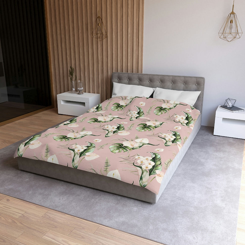 Thumbnail: Tropical Paradise 2 Microfiber Duvet Cover