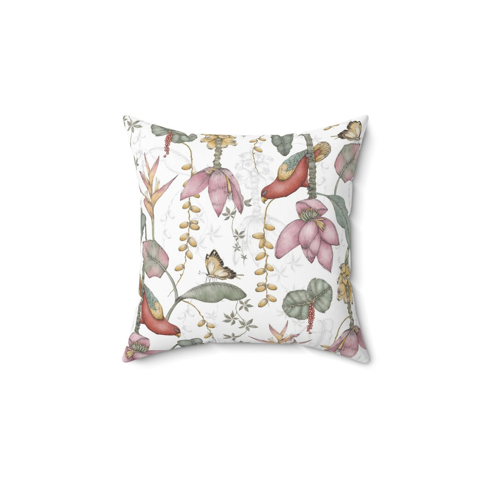 Thumbnail: Exotica II Spun Polyester Square Pillow